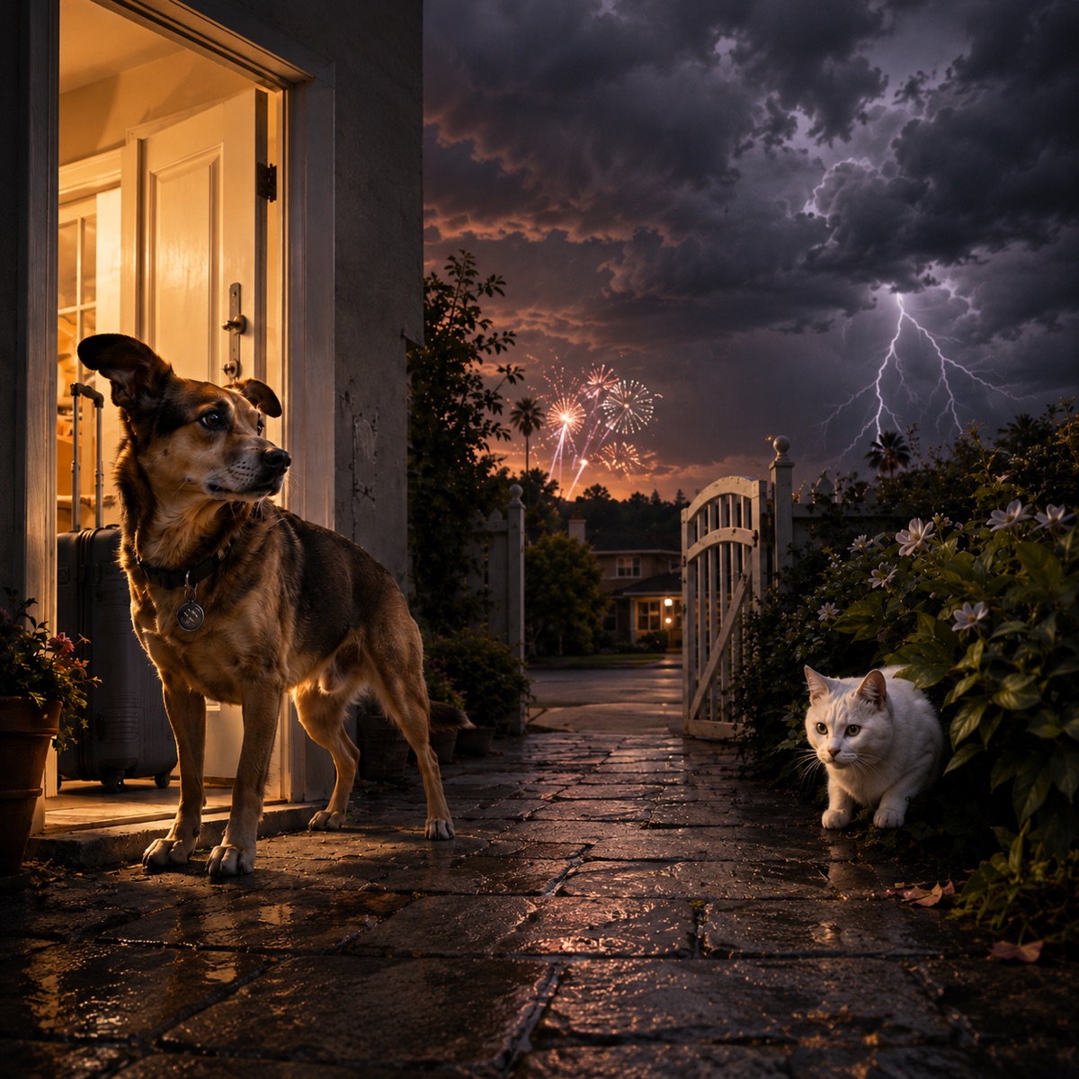 Estate a rischio fuga: perché giugno, luglio e agosto sono i mesi peggiori per cani e gatti (e come proteggerli)
